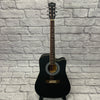 Glarry GT502 Acoustic Guitar Black