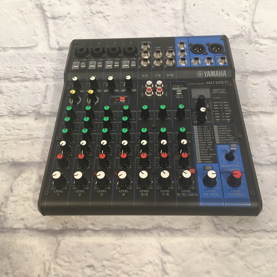 Yamaha MG10XU 10 Channel Audio Mixer