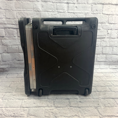 SKB 4U Rolling Rack Case with Telescopic Handle