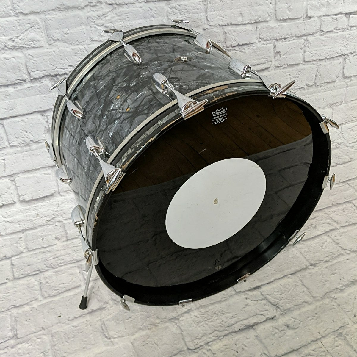 Slingerland 22 x 14 Black Oyster Bass Drum
