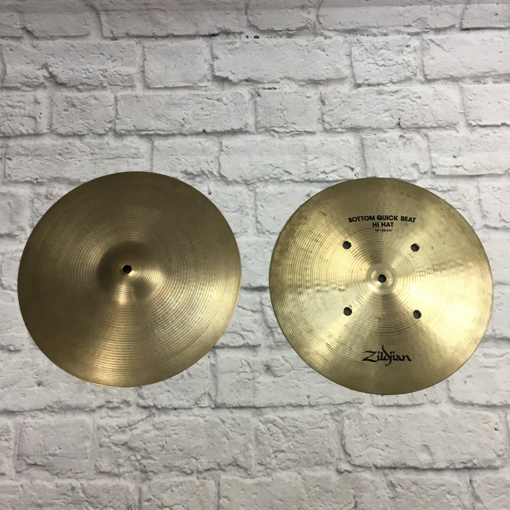 Zildjian 14in Quick Beat Hi Hat Cymbal Pair
