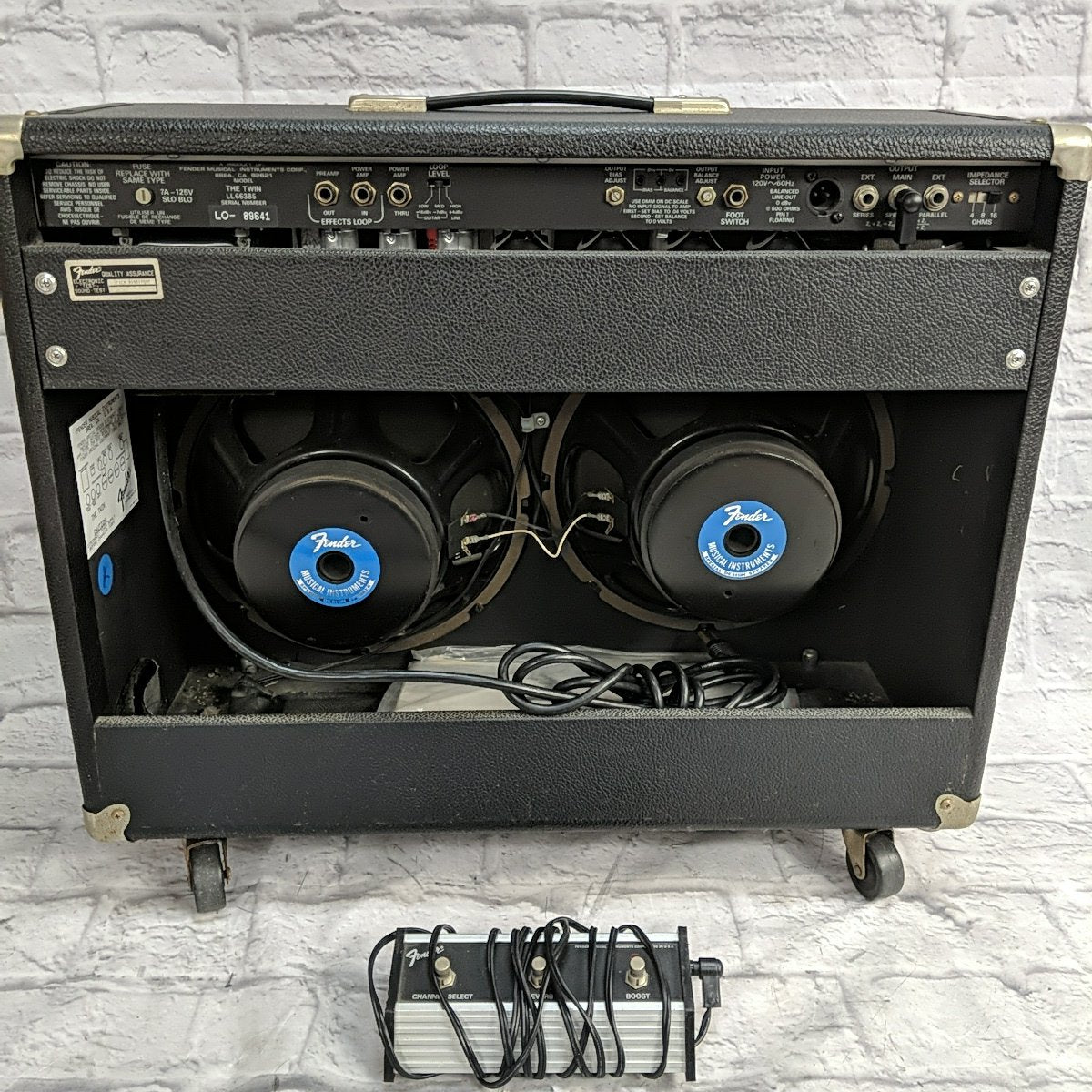 Fender The Twin Tube Guitar Combo Amp