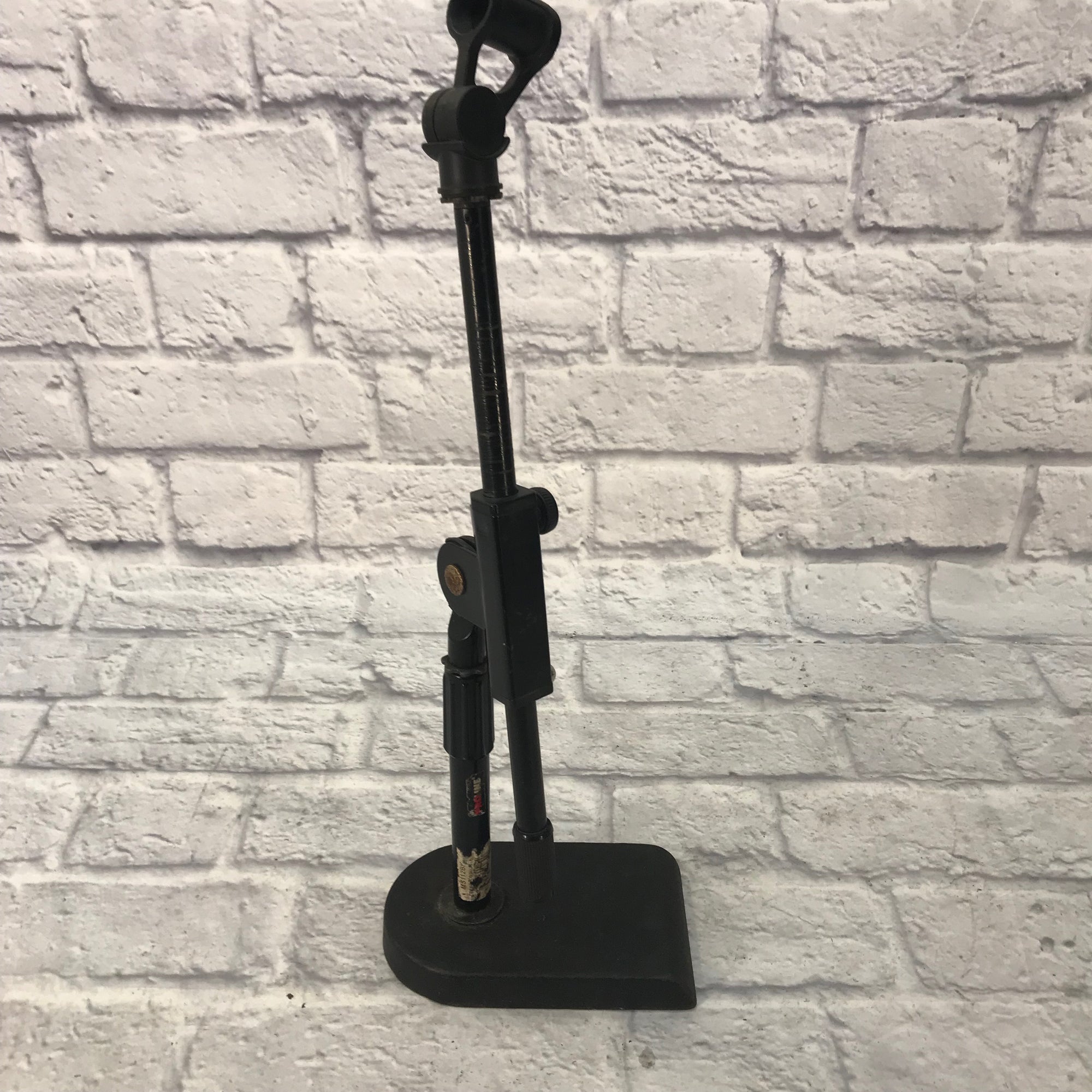 Short Boom Microphone Stand with Heavy Base