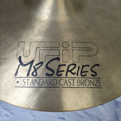 UFIP M8 Series 14" Standard Cast Bronze Hi Hat Cymbals