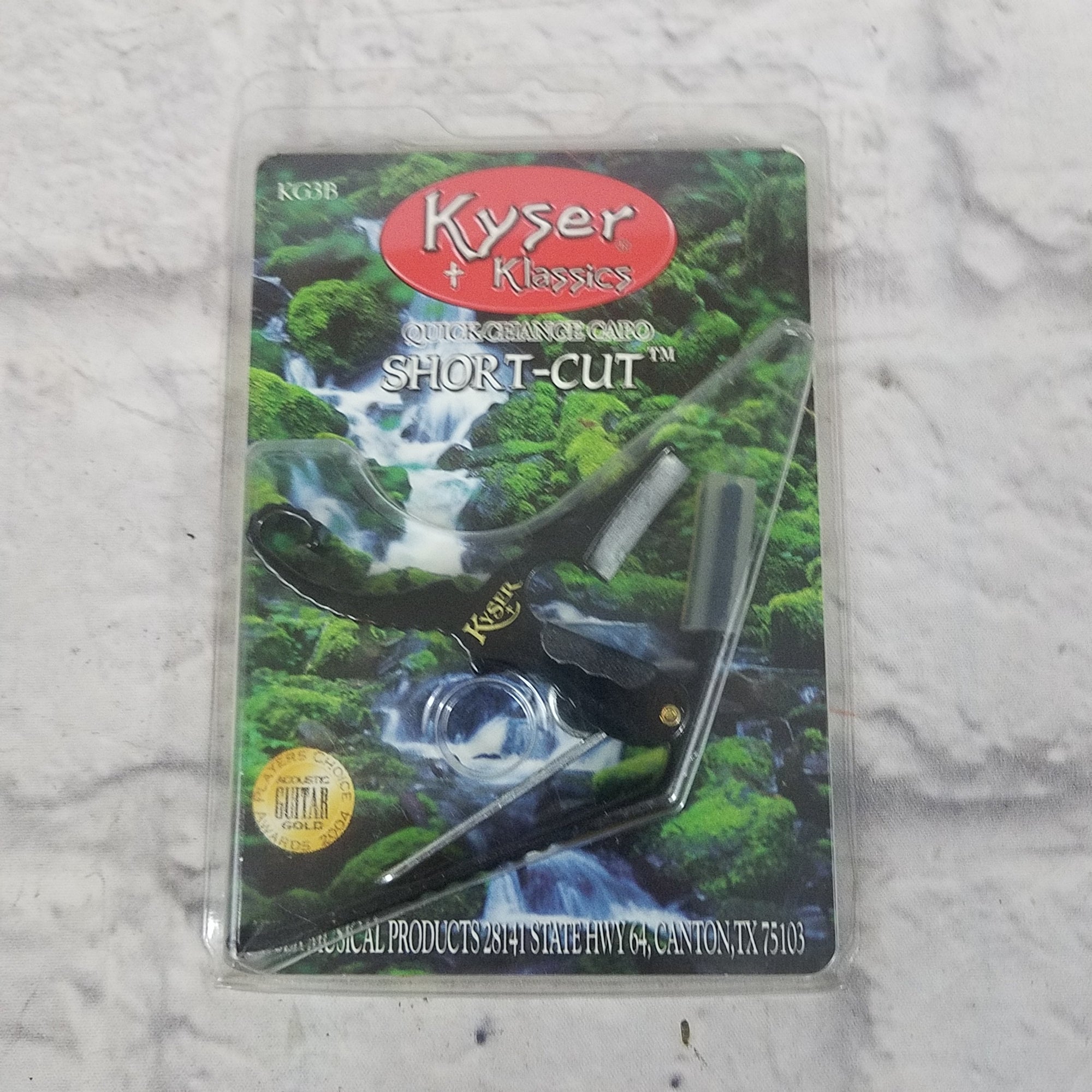 Kyser Short-Cut 3-String Guitar Capo