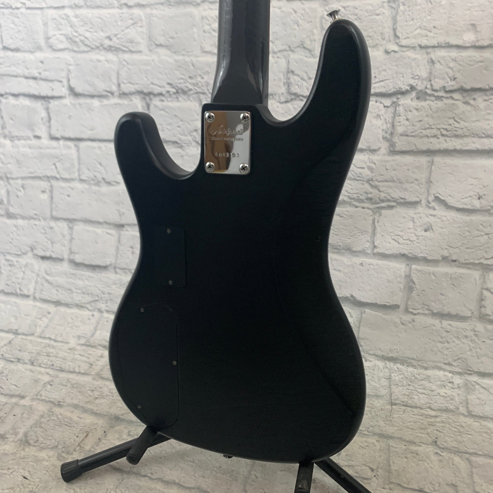 Heavily Customized 4 String Bass Guitar Aria Pro II SLB-2