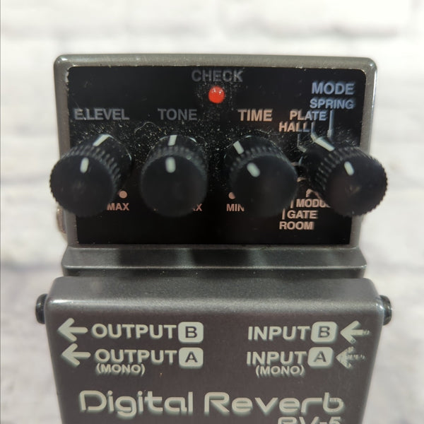 Boss Digital Reverb RV 5 Reverb Pedal - Evolution Music