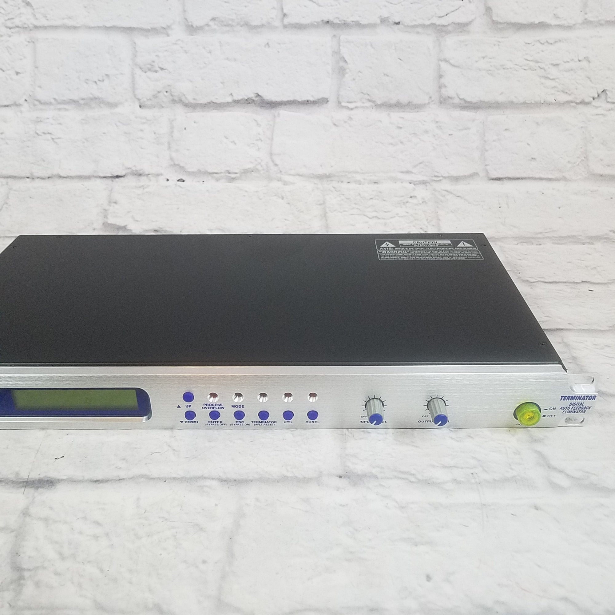 Alto Terminator Digital Automatic Feedback Eliminator Suppressor Rack - New Old Stock