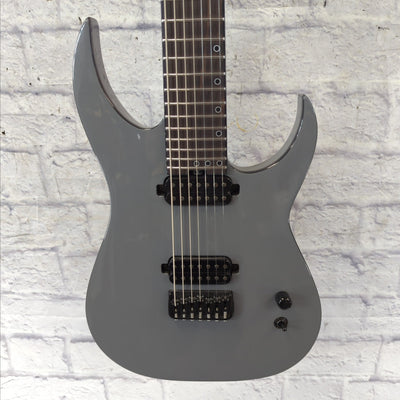 Schecter Keith Merrow Signature KM-7 Mk-III 7 String Electric Guitar Standard Predator Inlay w/ Sig KM FISHMANS - Stealth Gray