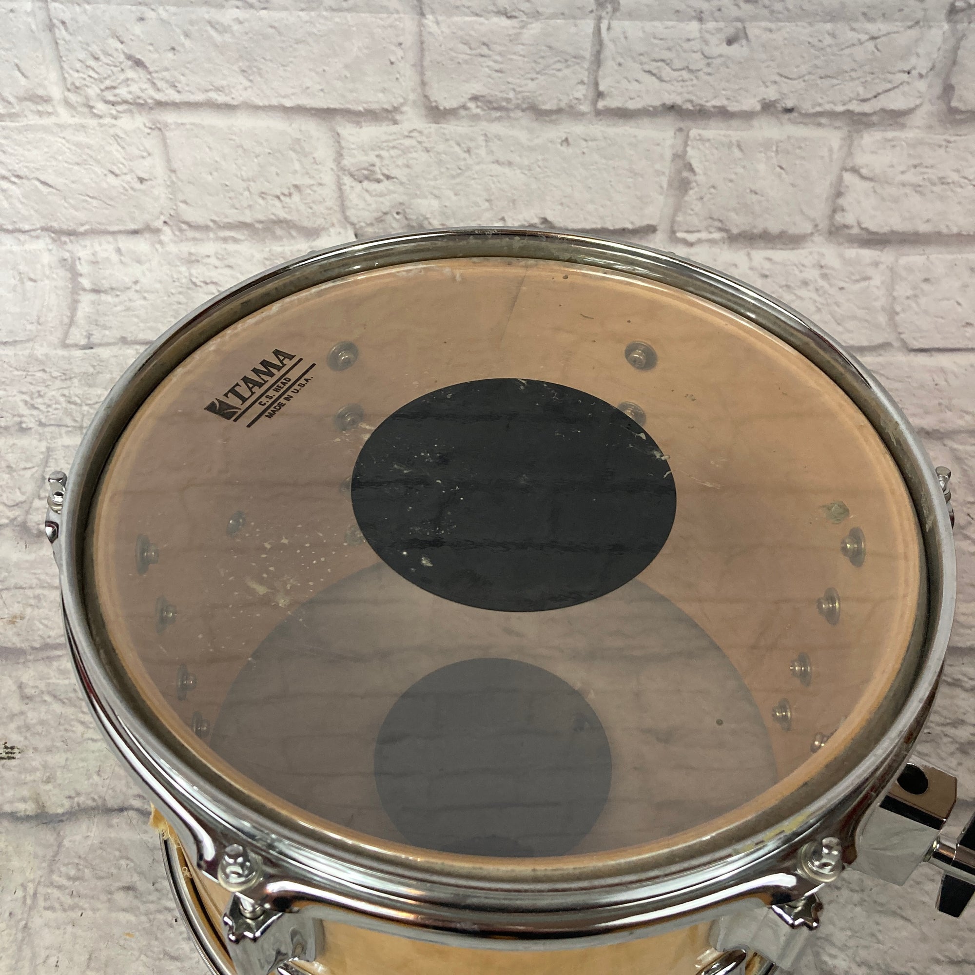 Vintage 80s Tama Superstar 12 x 8 Natural Maple Rack Tom