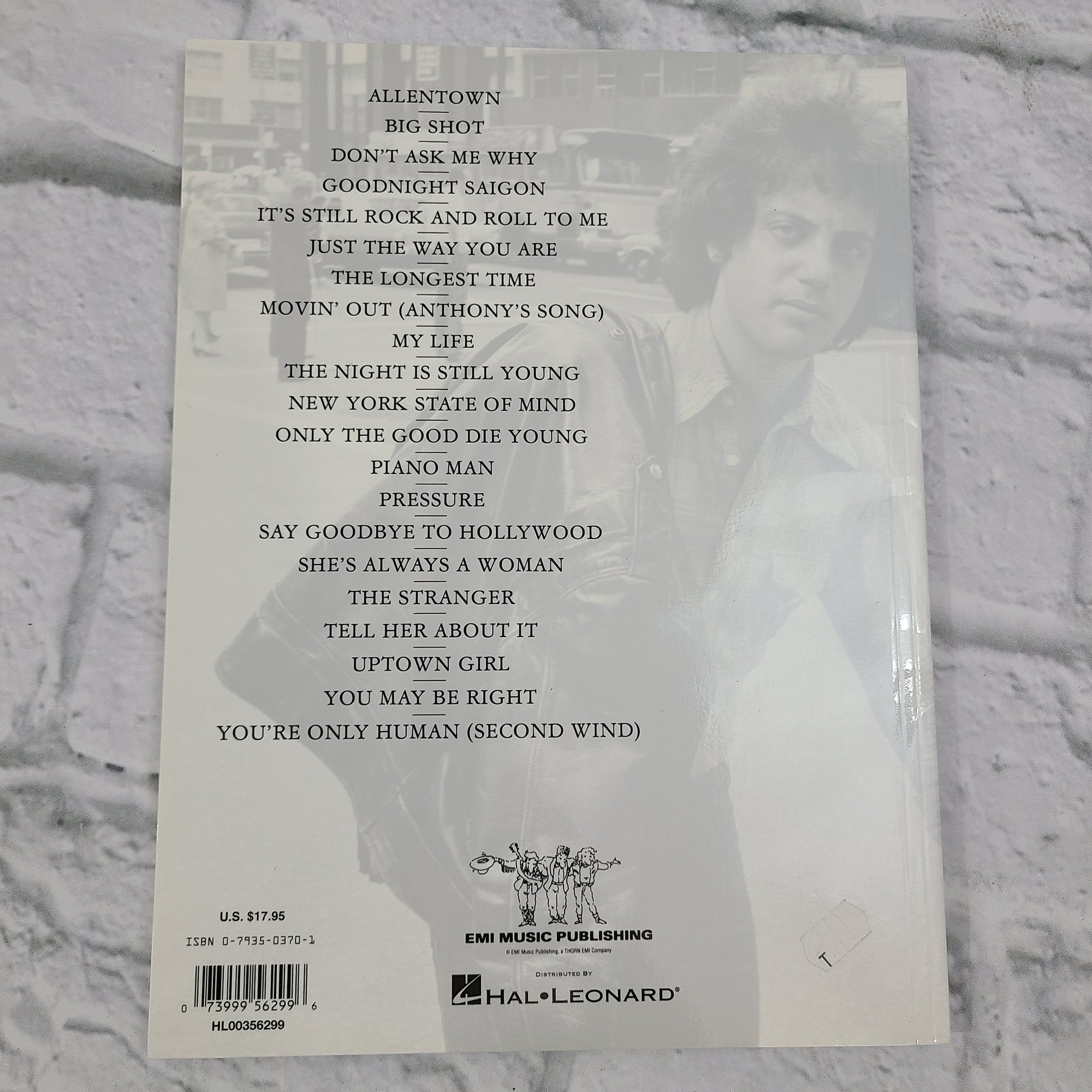 Billy Joel Greatest Hits Volume 1 and 2