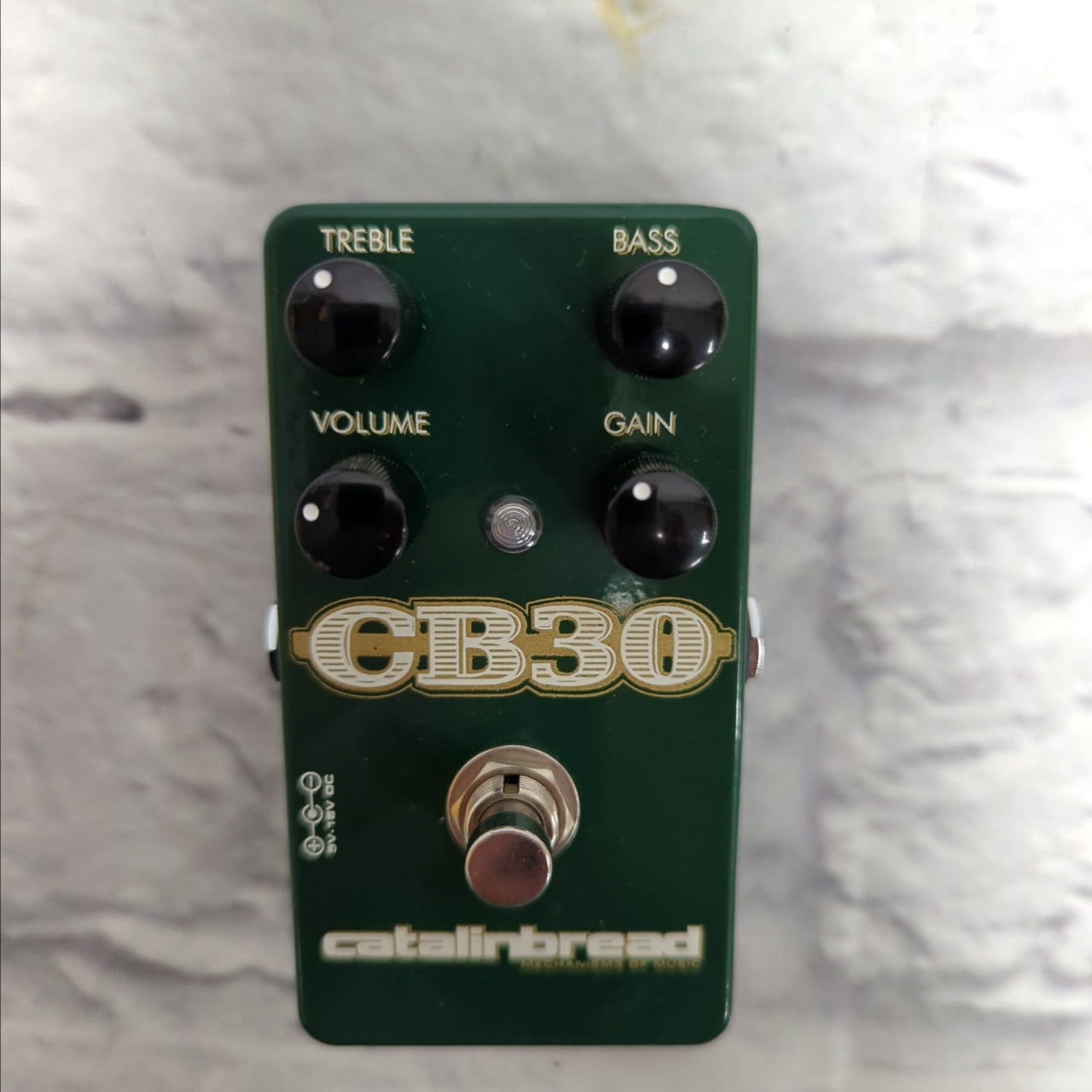 Catalinbread CB30 V1 BRG Vox Voiced Foundational Overdrive Pedal - British Racing Green