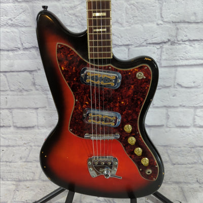 Vintage 60s Harmony H19 Electric Guitar