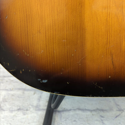 Vintage 1960s Framus Texan Sunburst Acoustic Guitar