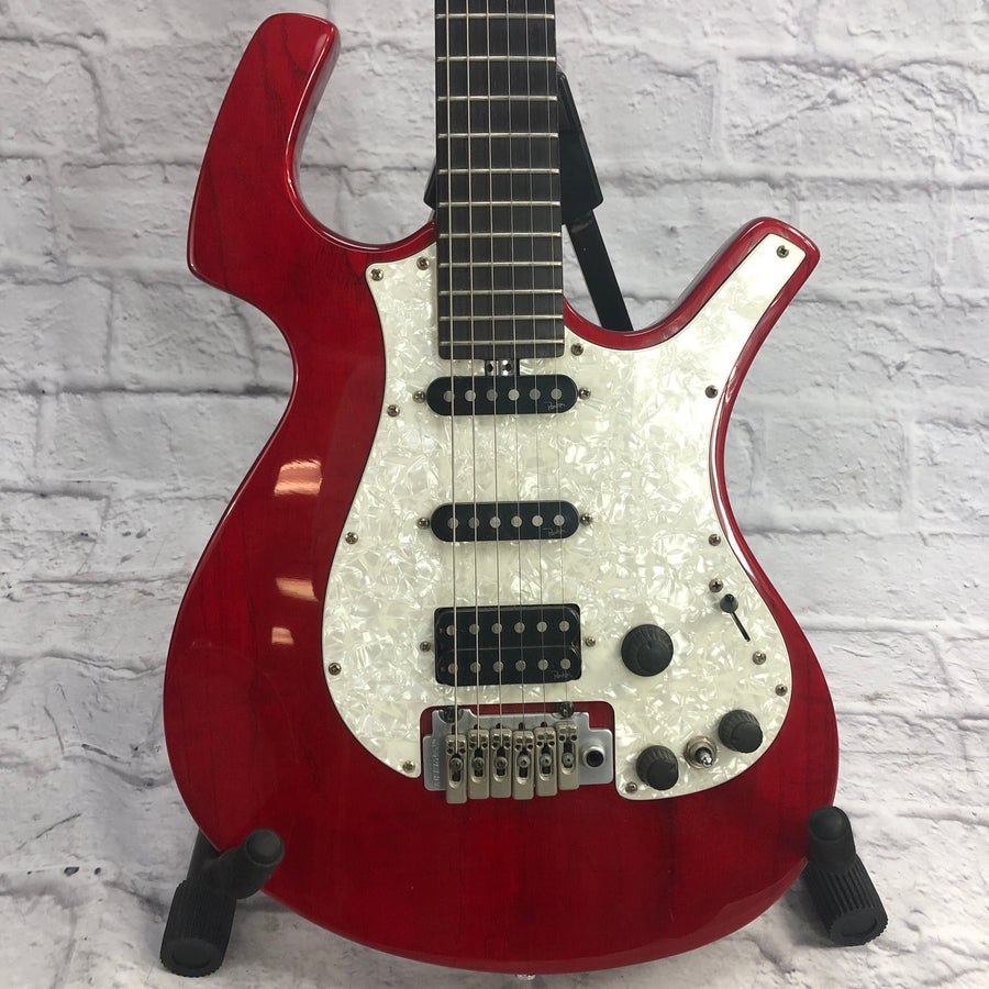 Parker Guitars P38 Transparent Red Electric Guitar