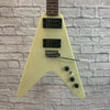 Hondo  Deluxe Series 767 White Electric Guitar
