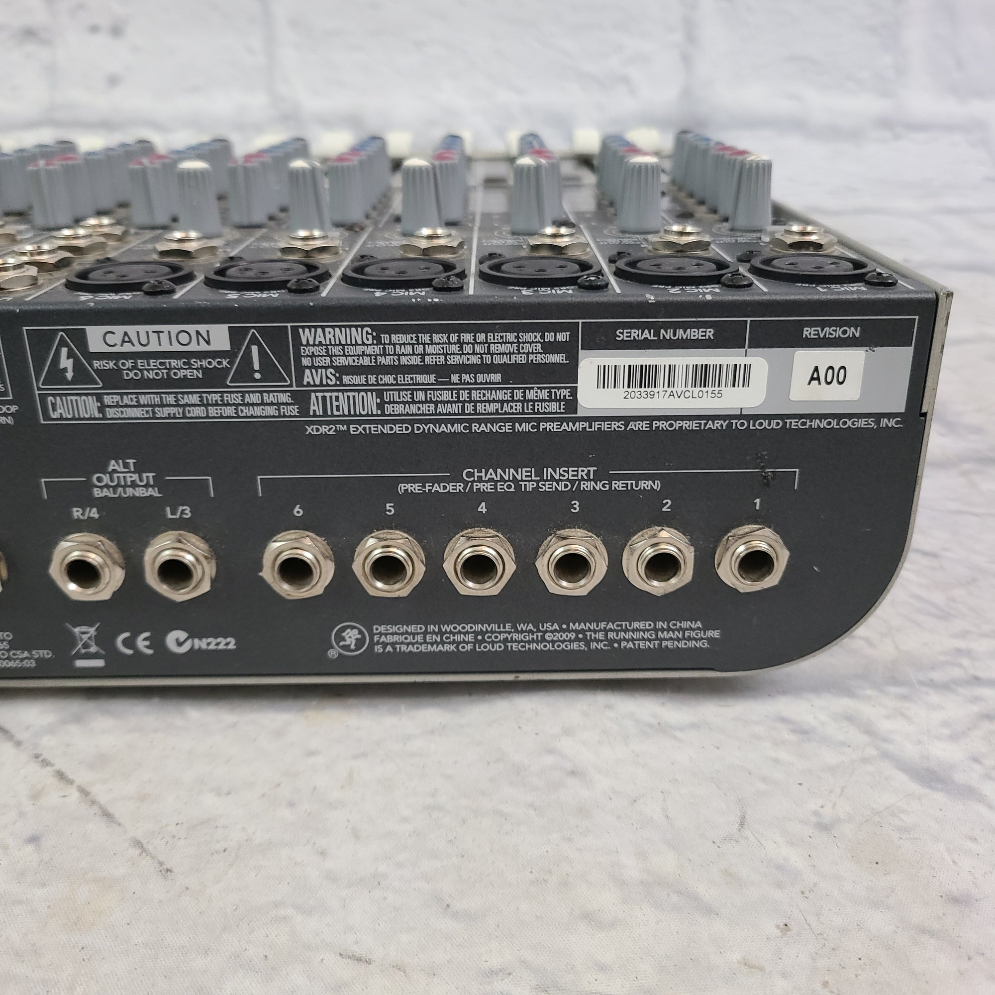 Mackie 1402- VLZ3 14 Channel In Line Mixer - Evolution Music