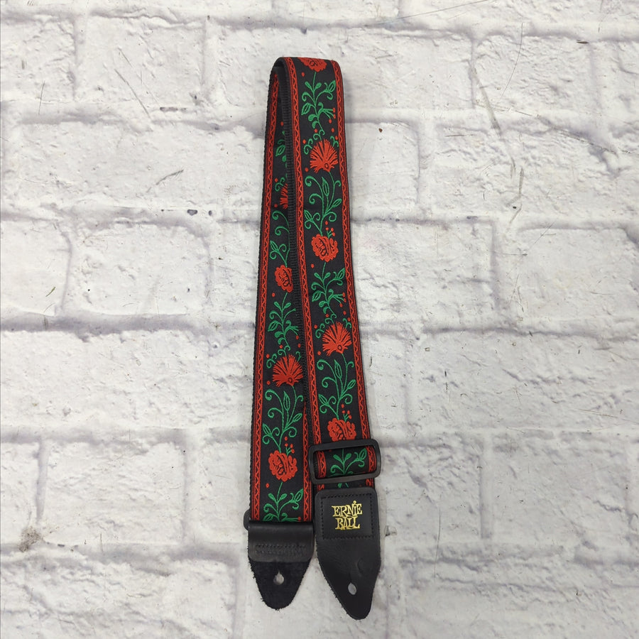 Ernie Ball Spanish Rose Jacquard Guitar Strap