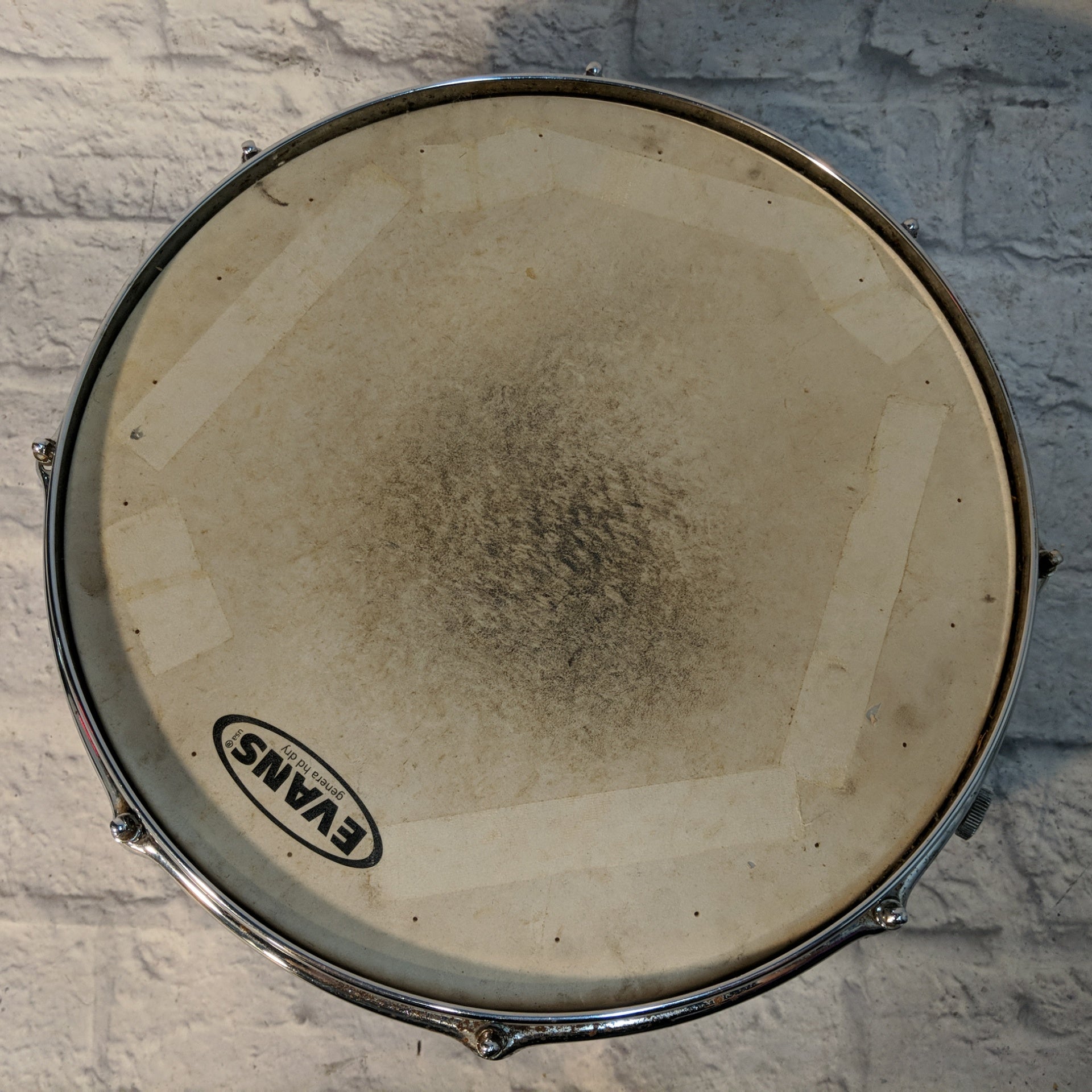 Late 70s Early 80s Slingerland Chrome Snare Drum