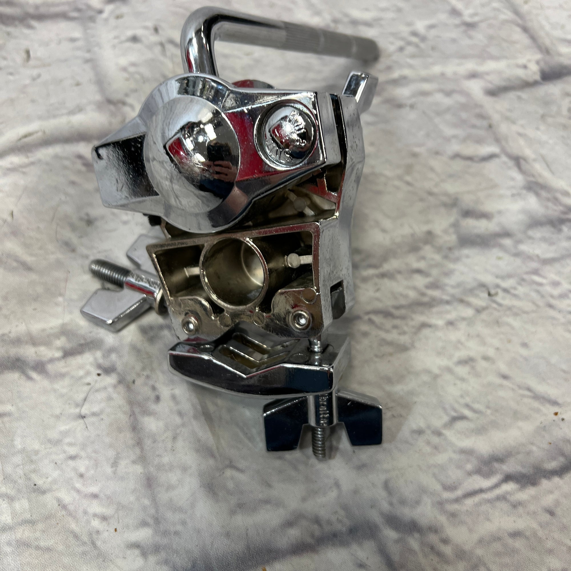 Unknown Percussion Clamp with Ball Mount L-Rod