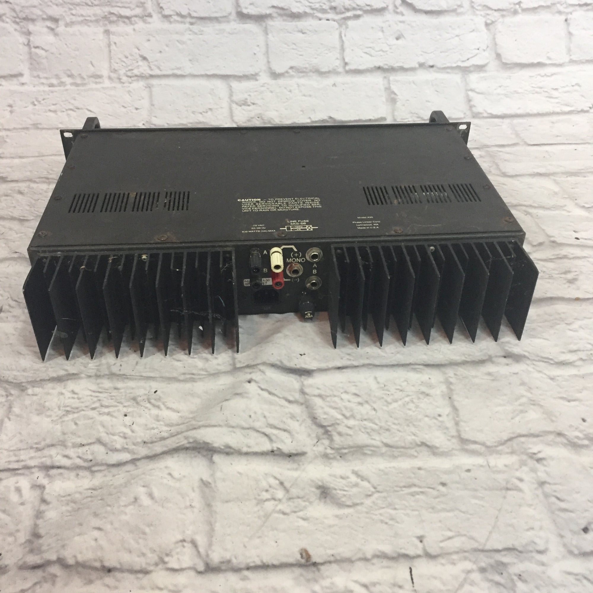 Vintage Phase Linear Professional Series A30 600W Power Amplifier