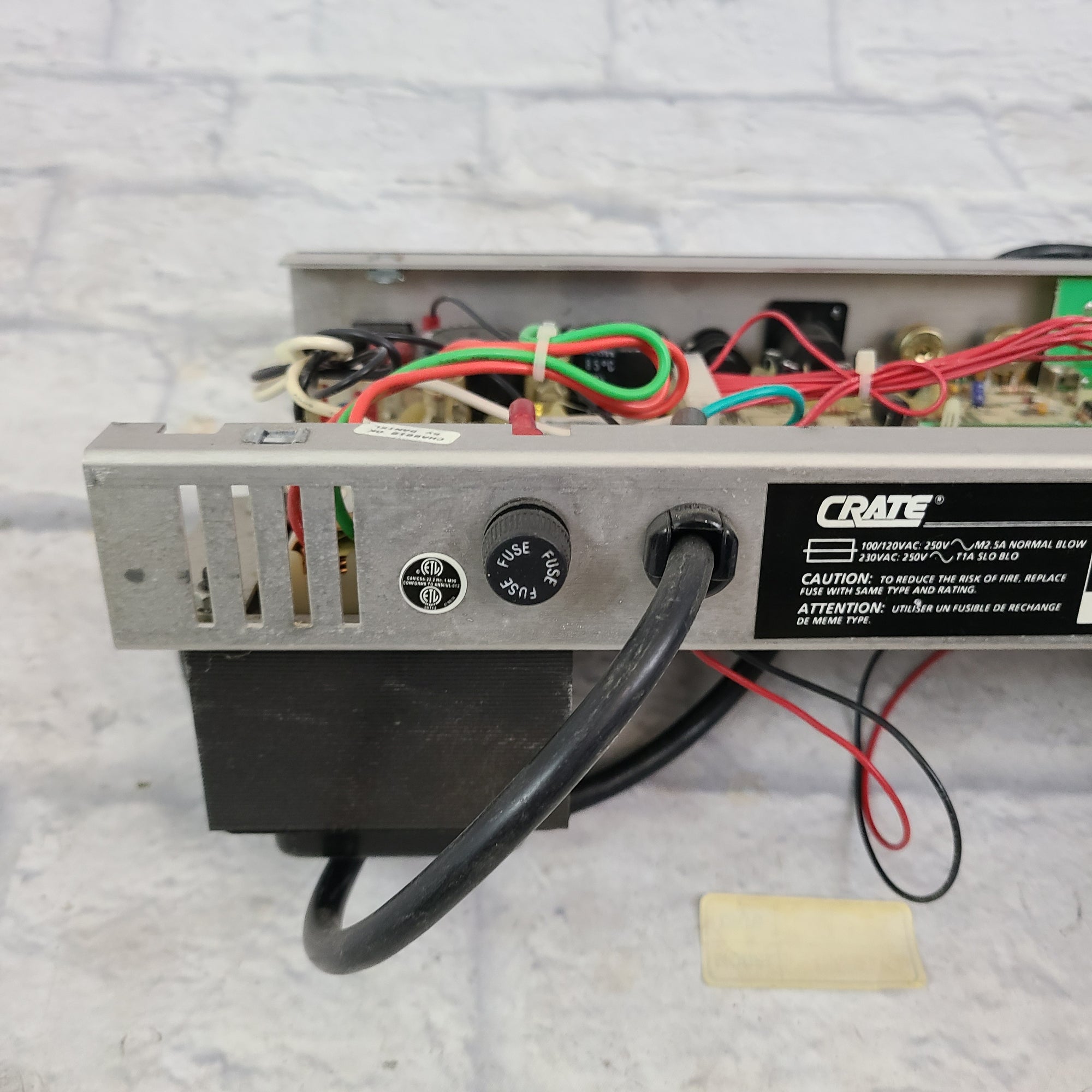 Crate BX-100 Bass Head AS IS PROJECT