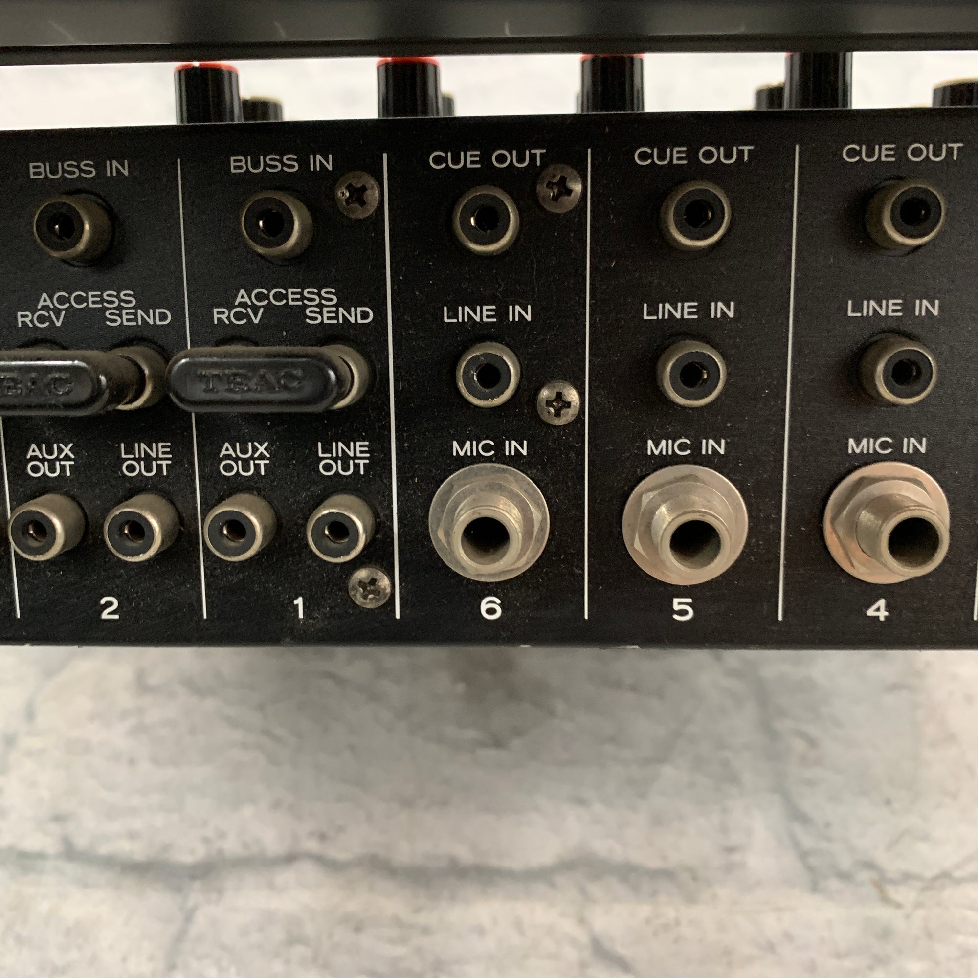 Teac Model 2a w/ MB-20 Meter Bridge - 4 Vintage VU Meters