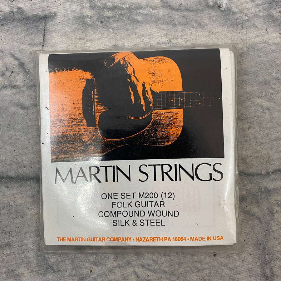 Martin Folk Guitar Silk & Steel 12-string 47-11 Acoustic Guitar Strings