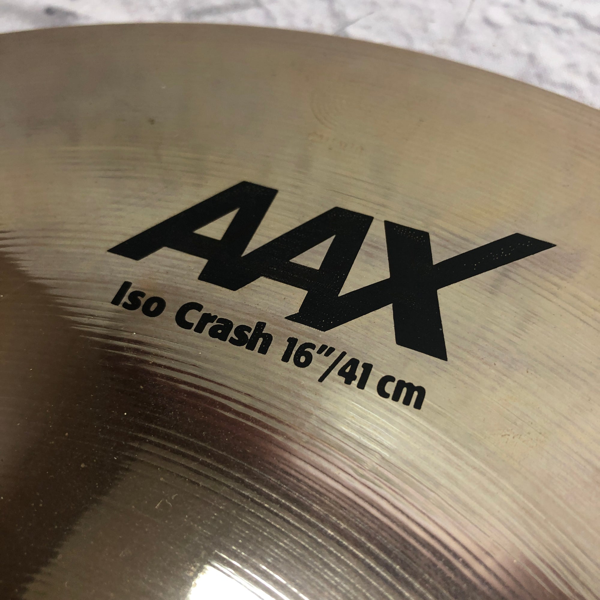 Sabian 16 AAX ISO Crash Cymbal