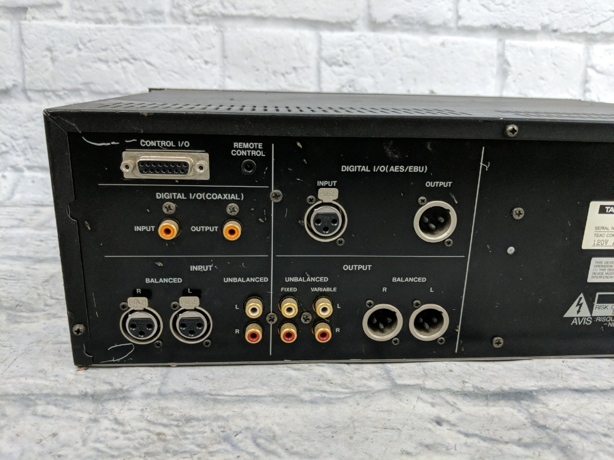 Tascam DA-30 DAT Recorder
