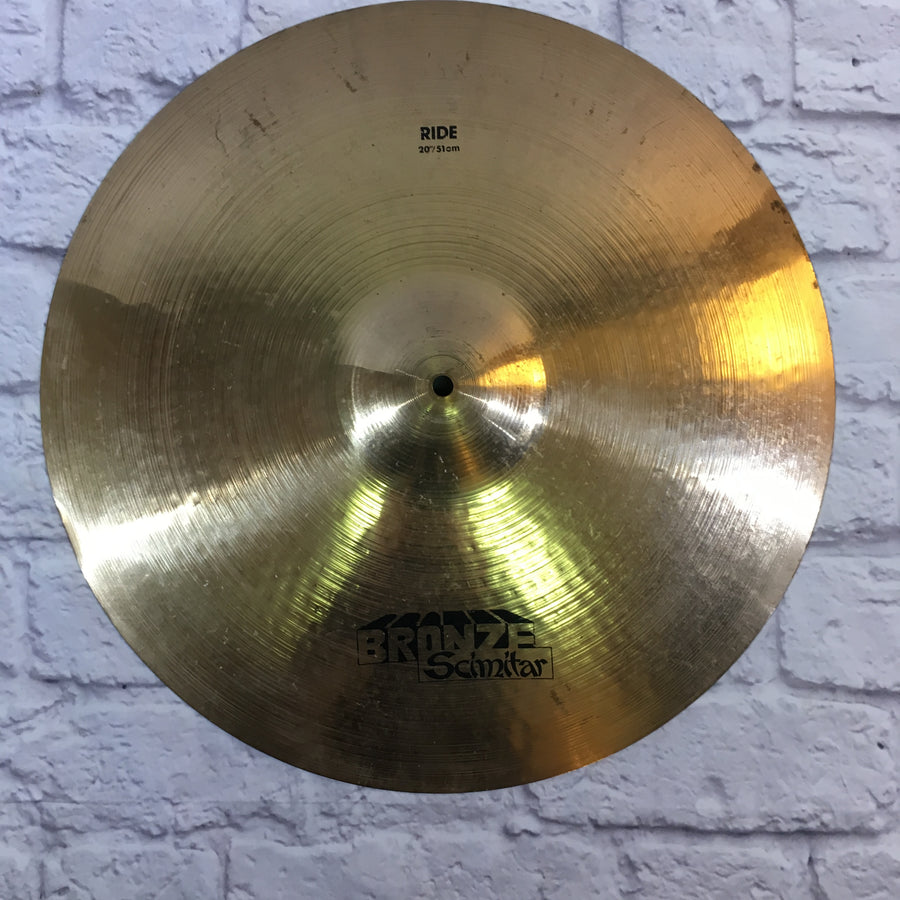 Zildjian 20in Avedis Bronze Scimitar Ride Cymbal