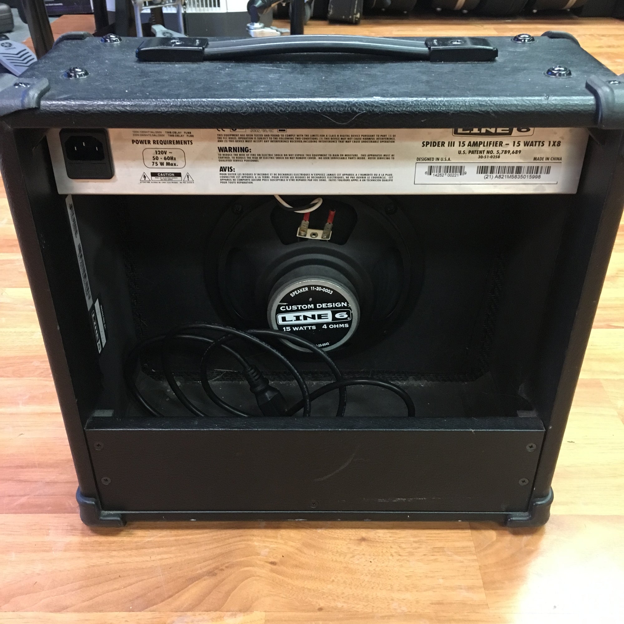 Line 6 Spider III 15 Watt Guitar Practice Amp