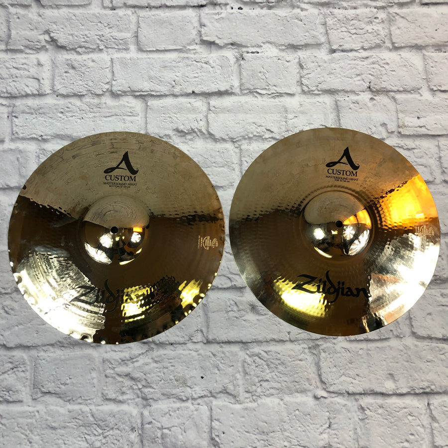 Zildjian 15in A Custom Mastersound Hi-Hat Cymbal Pair