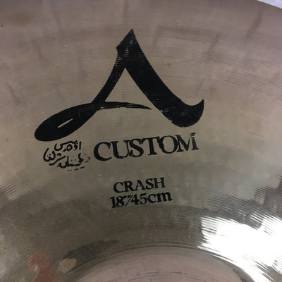 Zildjian 18 A Custom Crash Cymbal