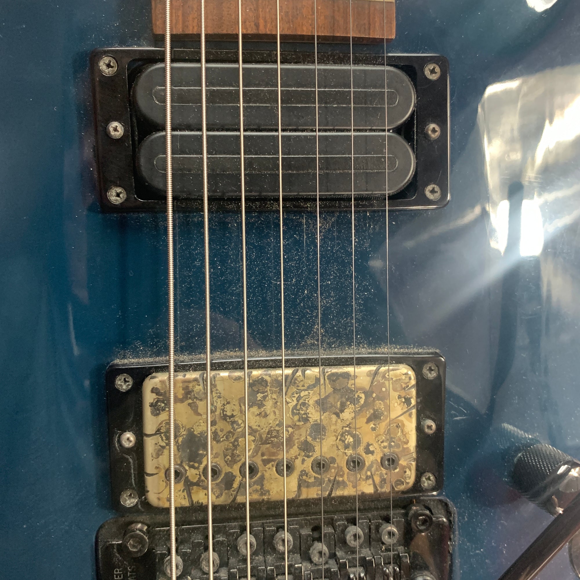 Aria 7 String Solid Body Electric Guitar Upgraded