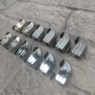 Vintage 60s Leedy Lugs (Set of 12)