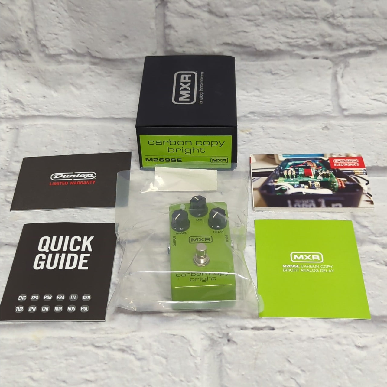 Dunlop MXR Carbon Copy Bright Analog Delay Pedal