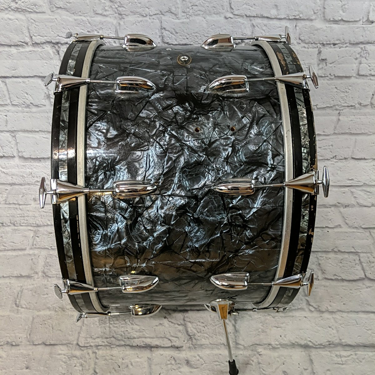 Slingerland 22 x 14 Black Oyster Bass Drum