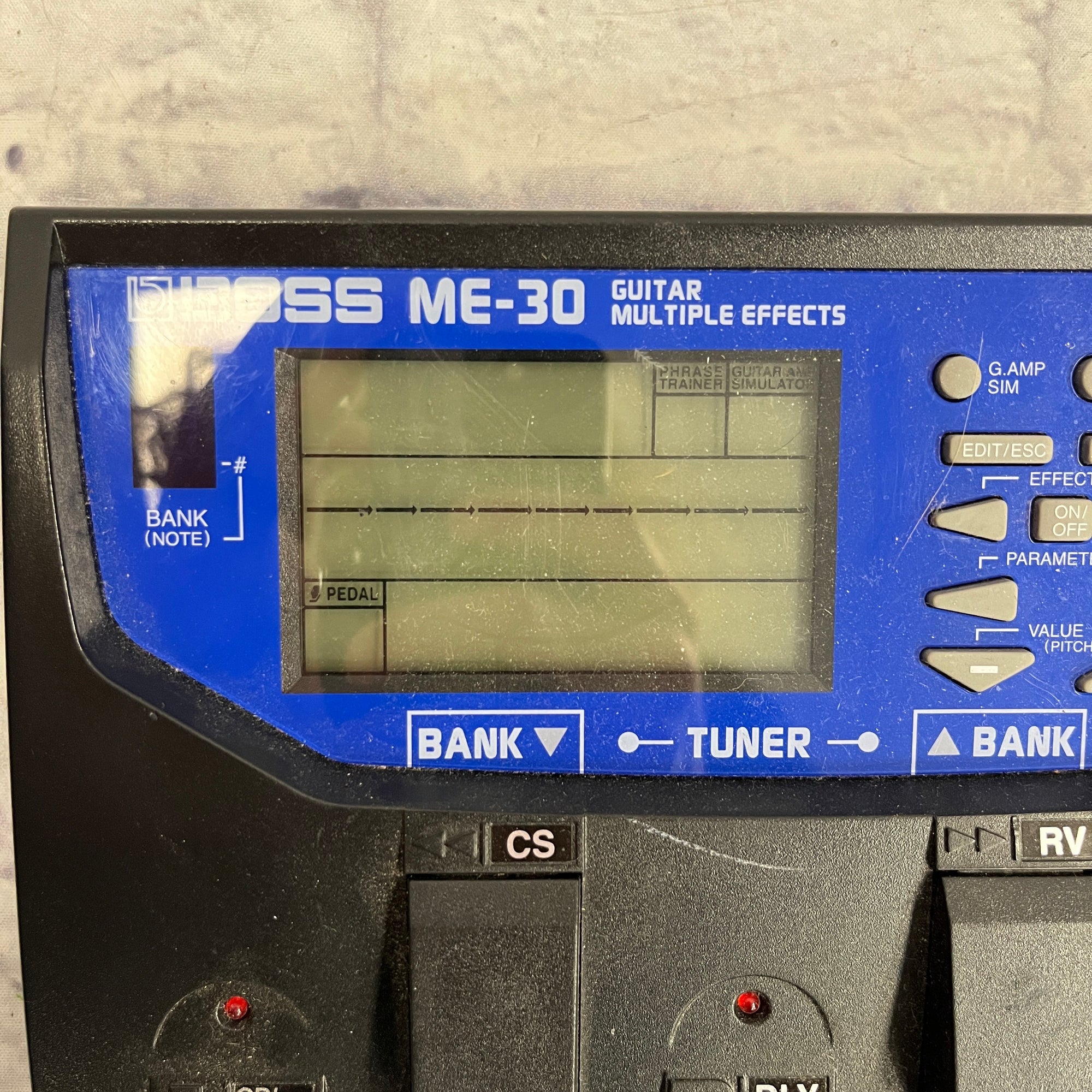 Boss ME-30 Multieffects with Power Supply