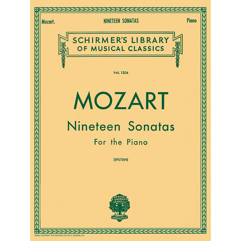 19 Sonatas - Complete : English/Spanish Schirmer Library of Classics Volume 1304 Piano Solo (Paperback)