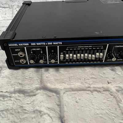 Hartke HA7000 w Grundorf Case Bass Head