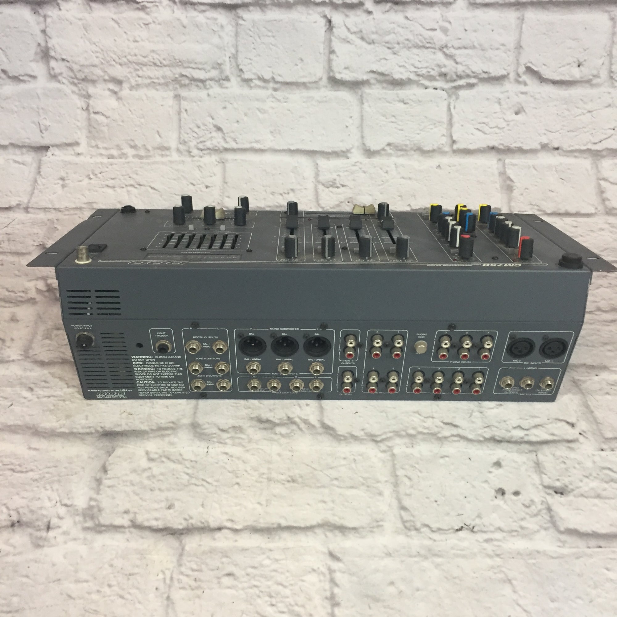 DOD CM750 Production Mixer