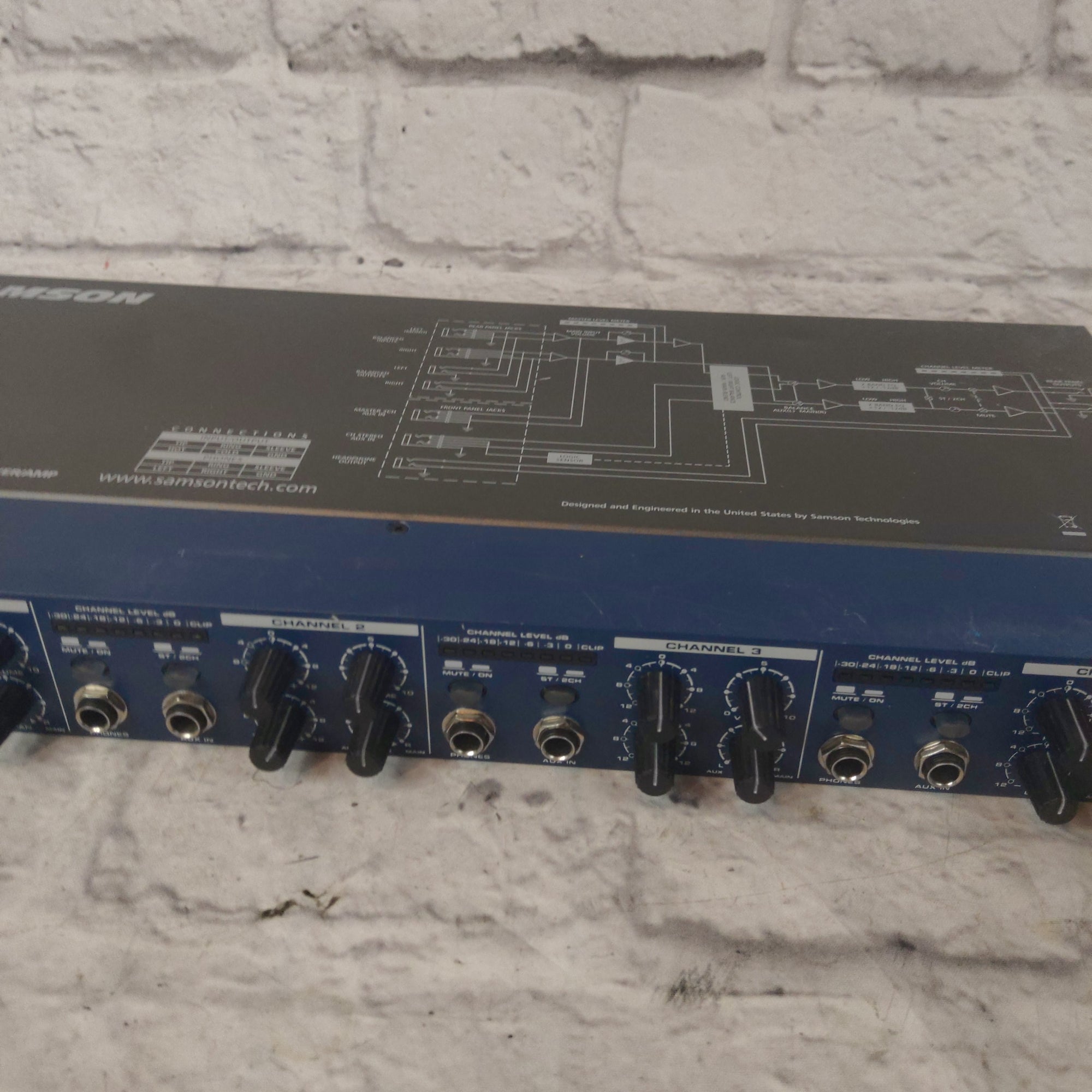 Samson S-Phone S Class Headphone Mixer / Amp