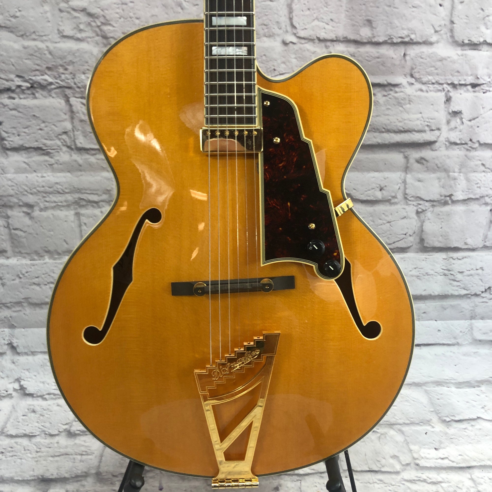 D'Angelico Excel Series EXL-1 Hollow Body Electric Guitar with Case