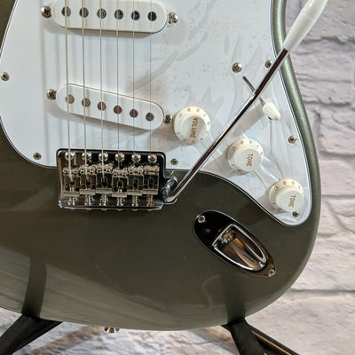 Fernandes Revival S-Standard Electric Guitar MIJ Silver Sparkle - New Old Stock!