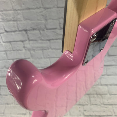 Squier Mini Stratocaster 3/4 Electric Guitar Pink Electric Guitar