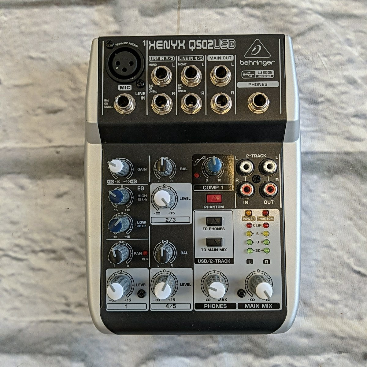 Behringer Xenyx Q502USB Mixer