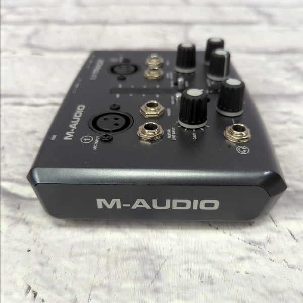 M Audio M-Track Two Channel USB Audio MIDI Recording Interface ...