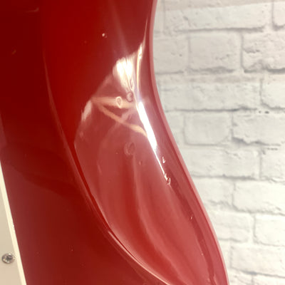 Squier Stratocaster Red Electric Guitar