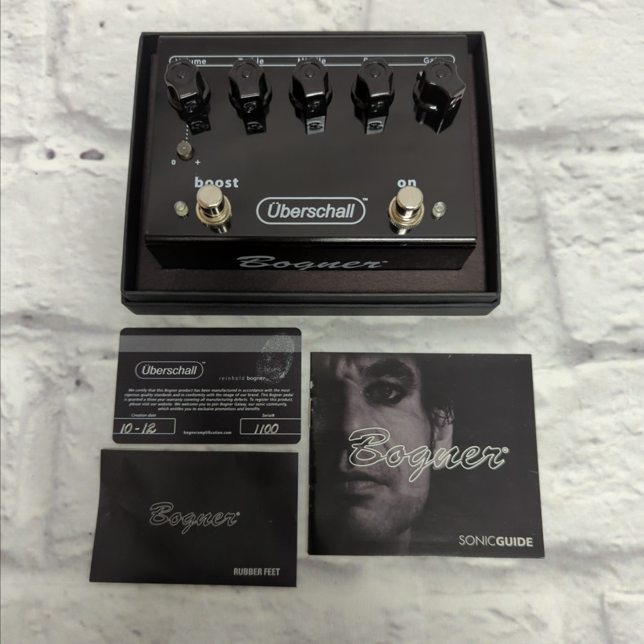 bogner uberschall overdrive pedal Bogner Uberschall Distortion Pedal